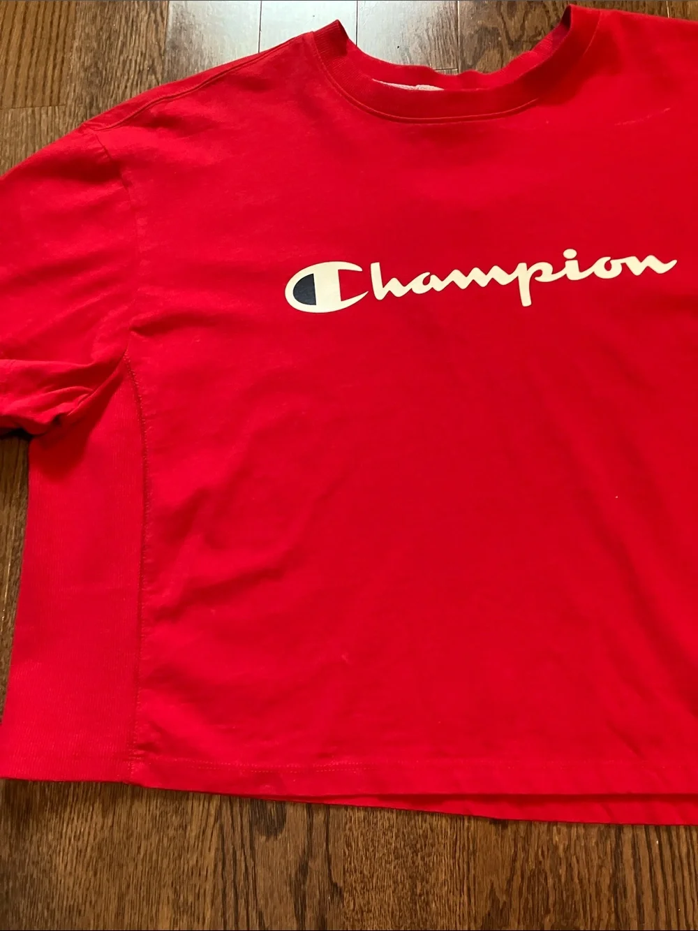 Champion across short hair
